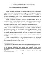 Referāts 'Pasaules Tirdzniecības organizācija', 4.