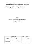 Prakses atskaite 'Отчёт по практике в отеле "Radisson BLU Daugava"', 1.