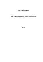 Diplomdarbs 'SIA "X" finansiālā stāvokļa analīze un novērtējums', 1.