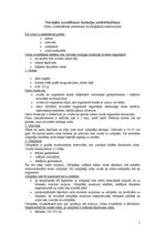 Konspekts 'Normālu izvadīšanas procesu nodrošināšana', 1.