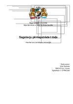 Prezentācija 'Sagatavju pirmapstrāde', 1.