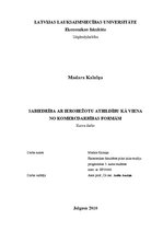 Referāts 'Sabiedrība ar ierobežotu atbildību kā viena no komercdarbības formām', 1.