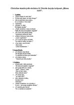 Konspekts 'Cilvēcības skaidrojošā vārdnīca O.Vācieša dzejoļu krājumā "Rītam ticēt"', 1.