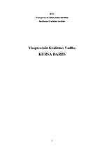 Konspekts 'Visaptverošā kvalitātes vadība', 1.