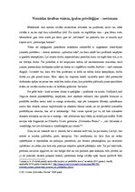 Eseja 'Vienādas tiesības visiem, īpašas privilēģijas - nevienam', 1.