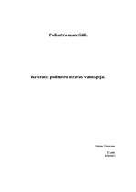 Referāts 'Polimēru strāvas vadītspēja', 1.