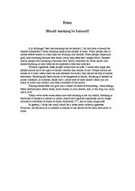 Eseja 'Should Smoking Be Banned?', 1.