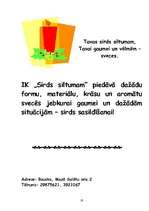 Biznesa plāns 'Biznesa plāns IK "Sirds siltumam"', 19.