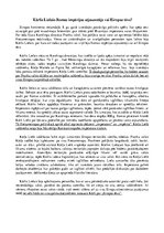 Konspekts 'Kārlis Lielais - Romas impērijas atjaunotājs vai Eiropas tēvs?', 1.