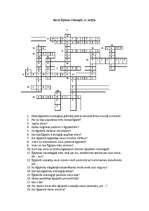 Konspekts 'Senās Ēģiptes mitoloģija un reliģija - krustvārdu mīkla', 1.