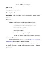 Konspekts 'Vizuālās mākslas konspekts 2.klasei', 1.