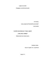 Referāts 'Jānis Cimze "Teici, teici, valodiņa". Mākslinieciskā skaņdarba analīze', 1.