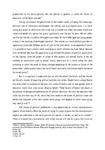 Eseja 'Politics. Political Socialization. Socioeconomic Status', 3.