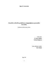 Referāts 'Jauniešu attiecību problēmu atspoguļojums pusaudžu žurnālos', 1.