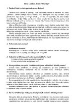 Konspekts 'Džeks Londons "Atkritējs"', 1.