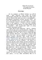 Eseja 'Recenzija izrādei ''Pirmā reize''', 1.