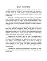 Eseja 'Es un mans laiks', 1.