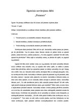 Konspekts 'Ilgstošais novērojums pirmsskolā', 1.