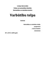 Paraugs 'Varbūtību telpa', 1.