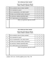 Konspekts 'Klases stunda (tests)', 1.