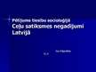 Prezentācija 'Ceļu satiksmes negadījumi Latvijā', 1.