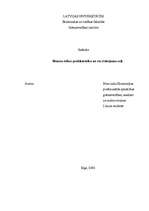 Referāts 'Biznesa ētikas problemātika un tās risinājuma ceļi', 1.