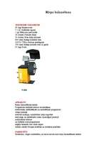 Konspekts 'Auto riepu balansēšana', 1.