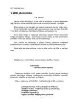 Konspekts 'Valsts ekonomika', 1.