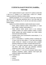 Prakses atskaite 'Prakse "X" uzņēmumā', 4.