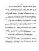 Prezentācija 'The Most Famous Belgian Festivals', 1.