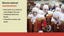 Prezentācija 'The Most Famous Belgian Festivals', 11.