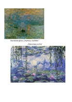 Konspekts 'Kloda Oskara Monē gleznas "Ūdensrozes no rīta" raksturojums', 5.