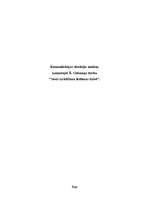 Eseja 'Komunikācijas situāciju analīze, izmantojot Ē.Gofmaņa darbu "Sevis izrādīšana ik', 1.