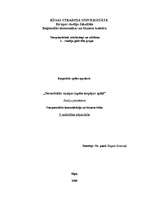 Konspekts 'Neverbālās saziņas izpēte iespējas spēlē', 1.