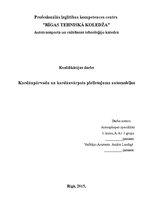 Referāts 'Kardānpārvadu un kardānvārpstu pielietojums automobiļos', 1.