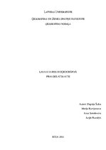 Prakses atskaite 'Bioģeogrāfija', 1.