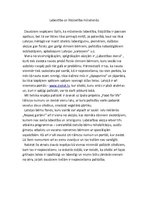 Eseja 'Labestība un līdzcietība mūsdienās', 1.