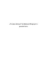 Referāts 'Versaļas sistēmas izveidošanās', 1.