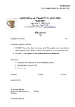 Paraugs 'Rīkojums. Kā to rakstīt, sastāvdaļas', 3.