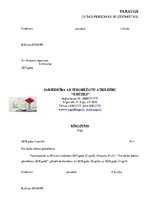 Paraugs 'Rīkojums. Kā to rakstīt, sastāvdaļas', 8.