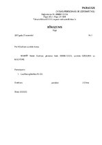 Paraugs 'Rīkojums. Kā to rakstīt, sastāvdaļas', 13.