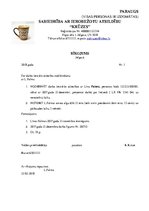 Paraugs 'Rīkojums. Kā to rakstīt, sastāvdaļas', 14.