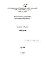 Prakses atskaite 'Mārketinga prakse', 1.