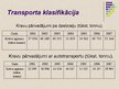 Prezentācija 'Transporta pakalpojumu nozares attīstība Latvijā 21.gadsimtā', 10.
