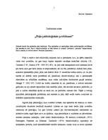 Eseja 'Pūļa psiholoģiskās problēmas', 1.