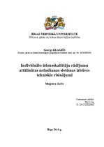 Diplomdarbs 'Individuālo ūdensskaitītāju rādījumu attālinātas nolasīšanas sistēmas izbūves te', 1.