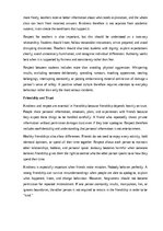 Eseja 'The value of kindness and respect', 4.