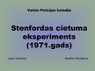 Prezentācija 'Stenfordas cietuma eksperiments 1971.gadā', 1.