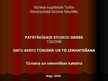 Prezentācija 'Datu avoti tūrismā un to izmantošana', 1.
