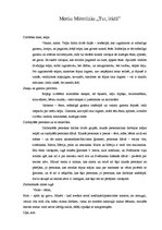 Konspekts 'Moriss Māterlinks "Tur, iekšā"', 1.
